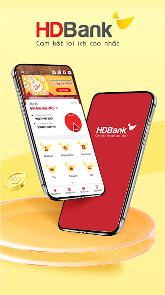 HDBank Mobile Banking screenshot